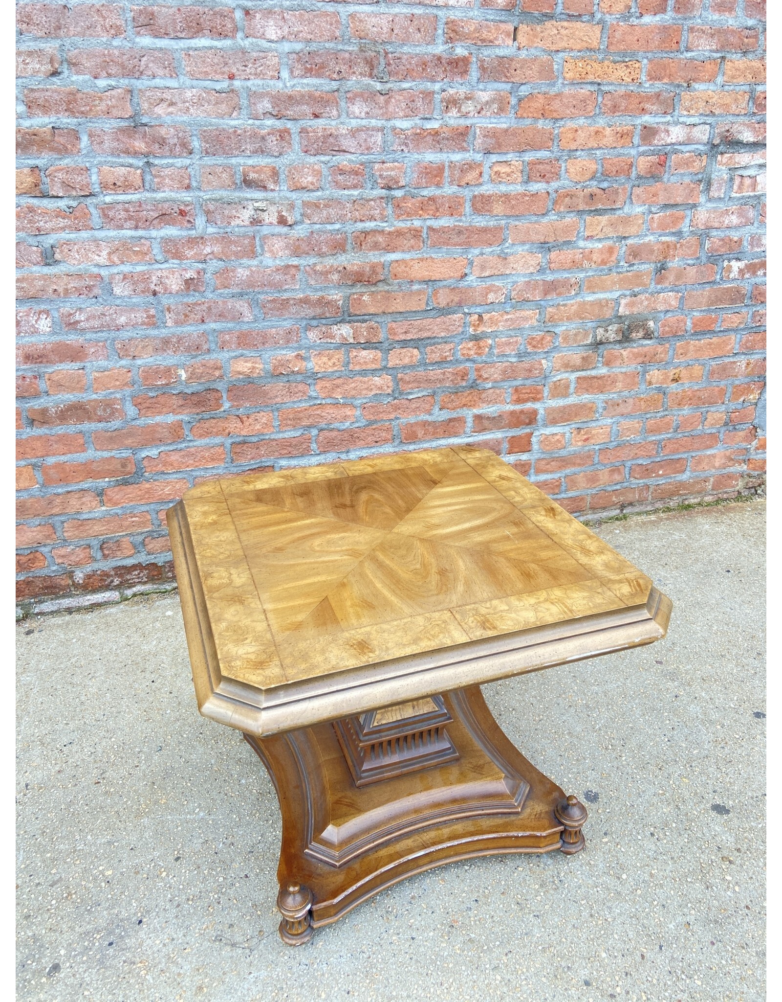 Mid Century Neo Classical Side Table