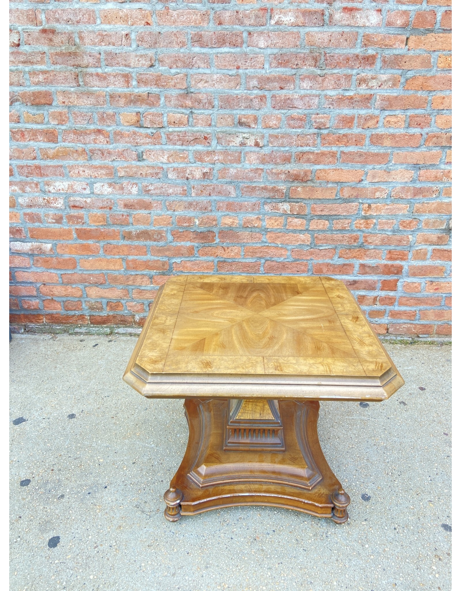 Mid Century Neo Classical Side Table