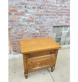 Neoclassical Tuscan Style Two Drawer NightStand