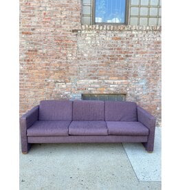 Purple Three Seater Sofa