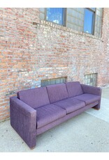 Purple Three Seater Sofa