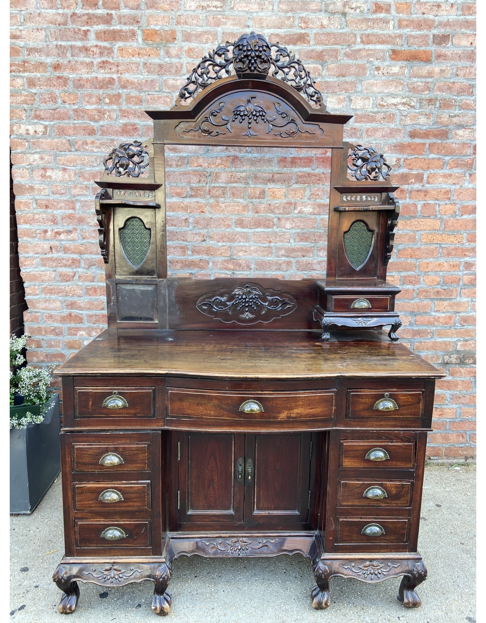 Asian, Chinese Vanity Dressing Table