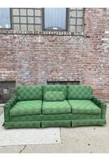 Green Skirted Sofa