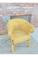 Woven Rattan Lounge Chairs