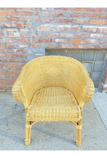 Woven Rattan Lounge Chairs