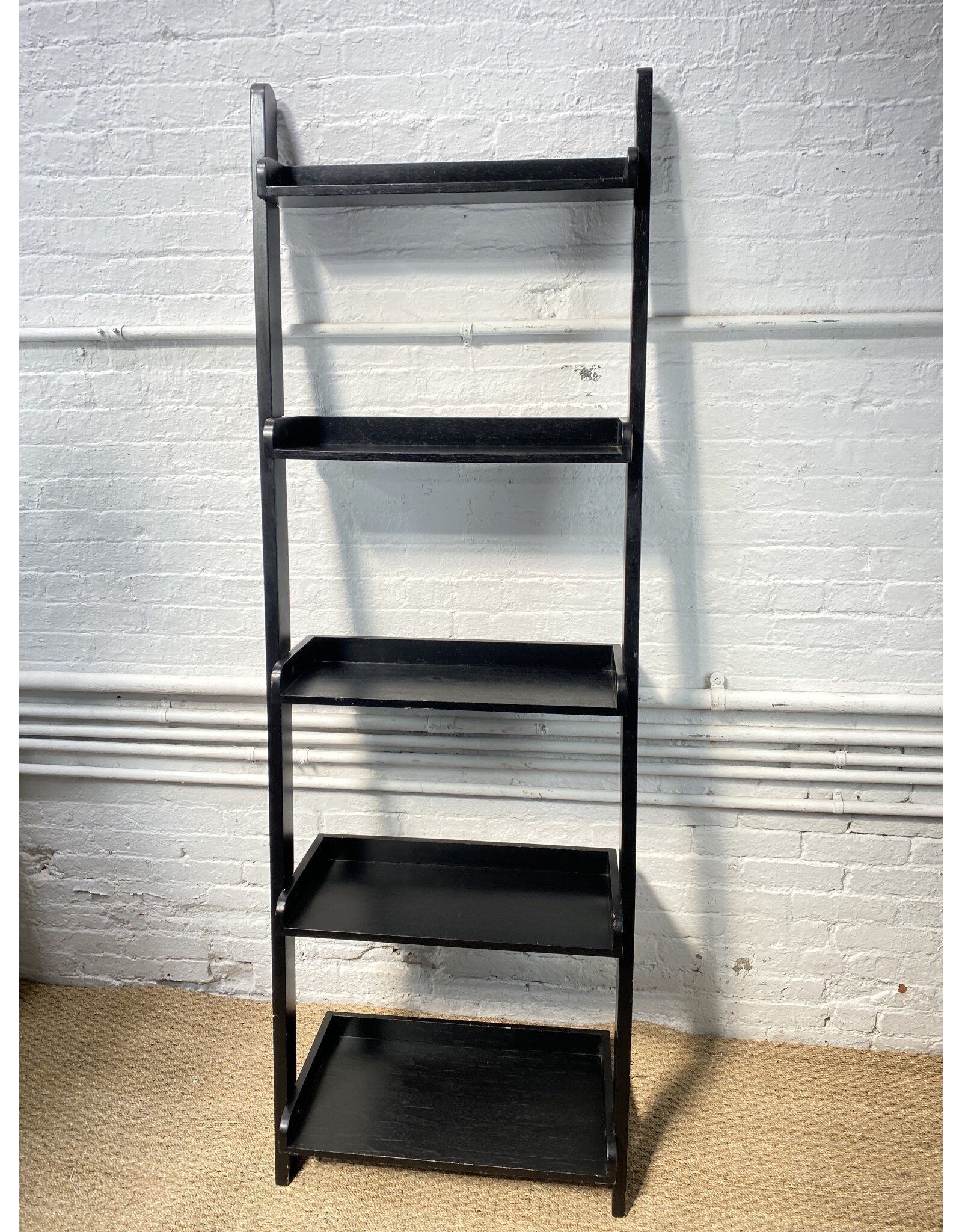 Colella 5-shelf Wood Ladder Bookcase