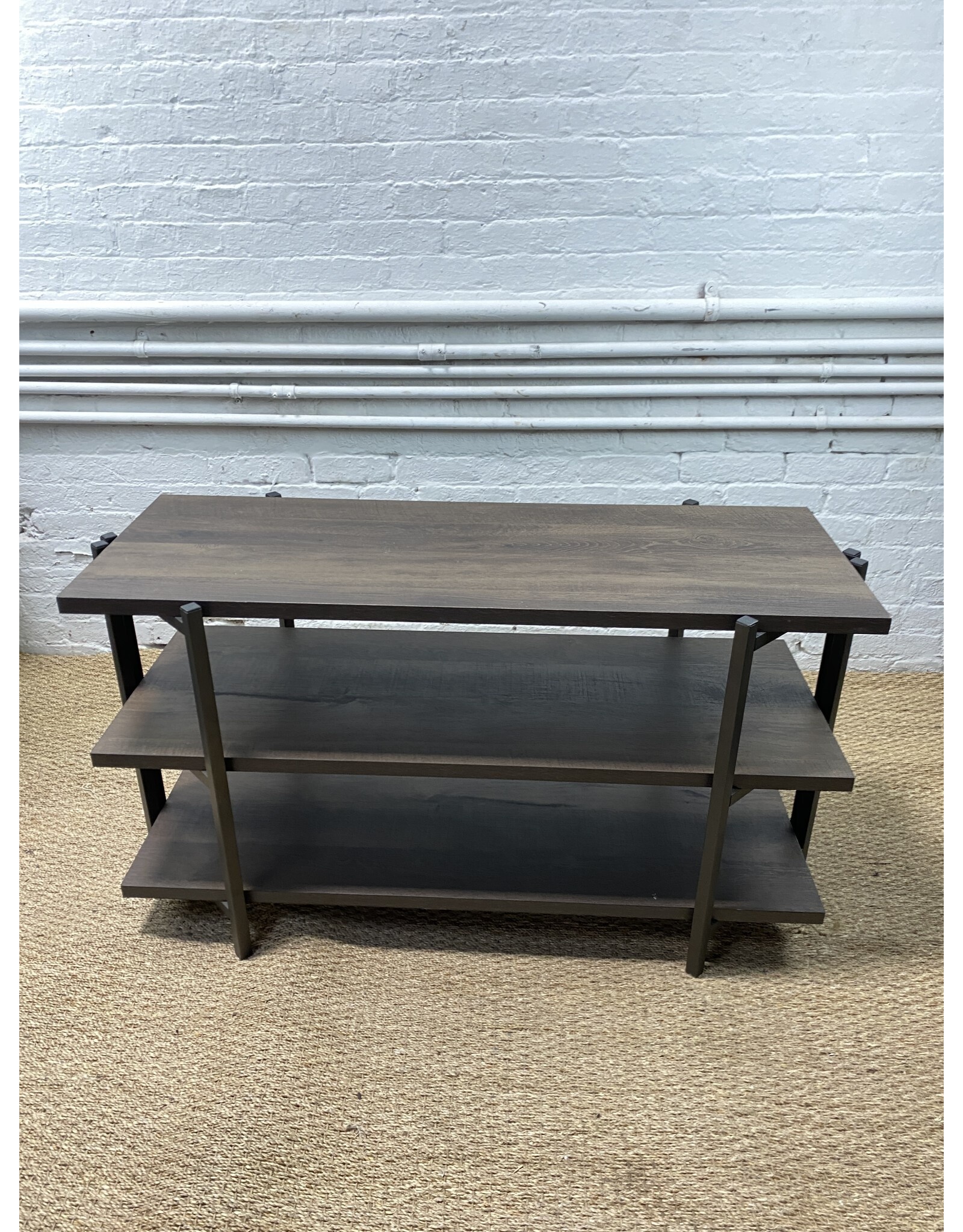 Sauder Rustic Style Console Table