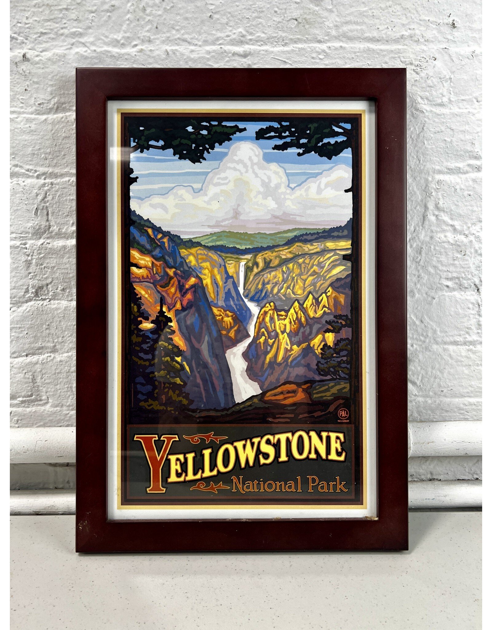 Yellowstone framed print