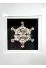 Framed Photo of a Snowflake