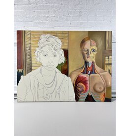 Leave Your Body at the Door, oil on canvas, sgnd S Mona 2007