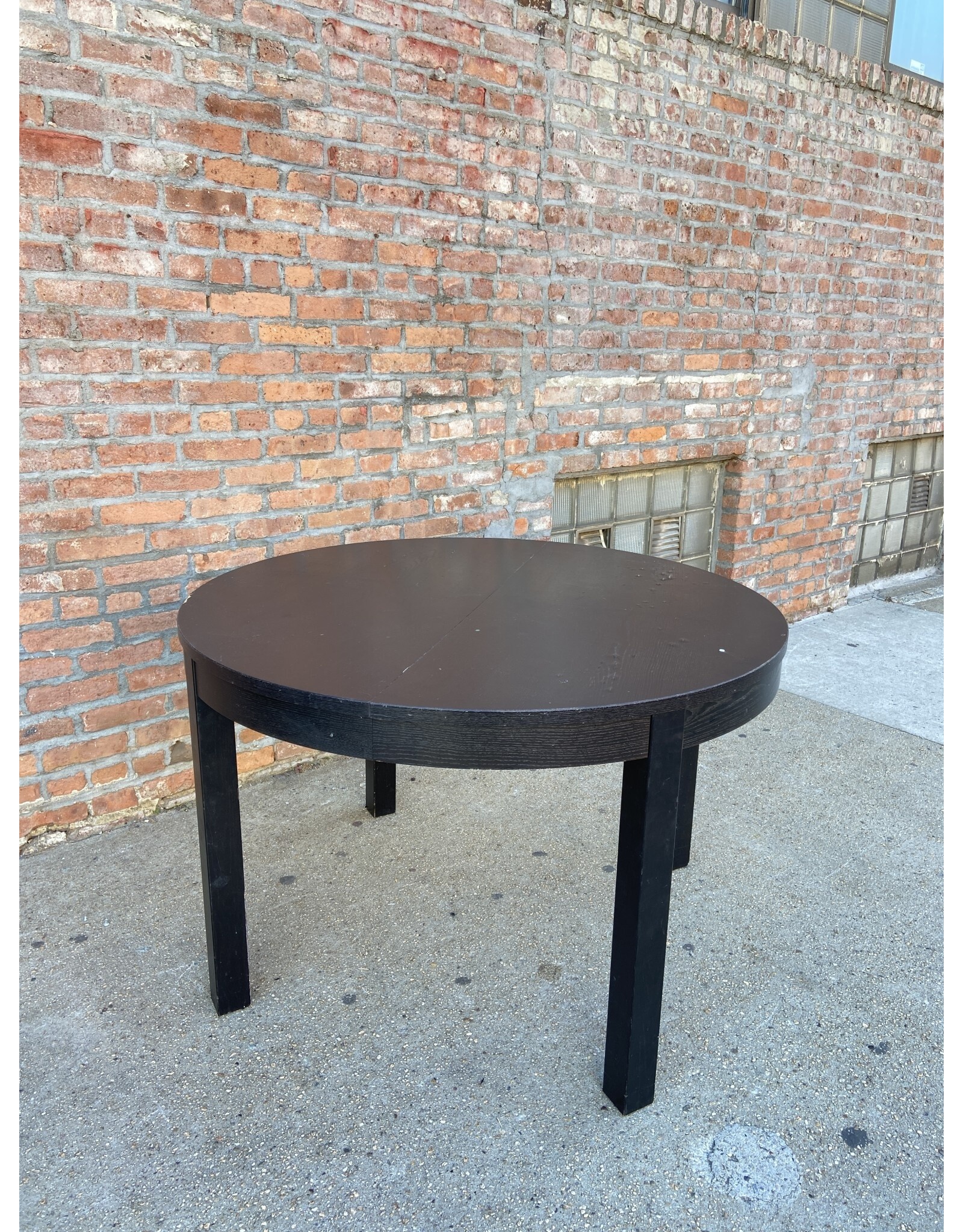 Black Ikea Bjursta Round Dining Table Remix Market NYC