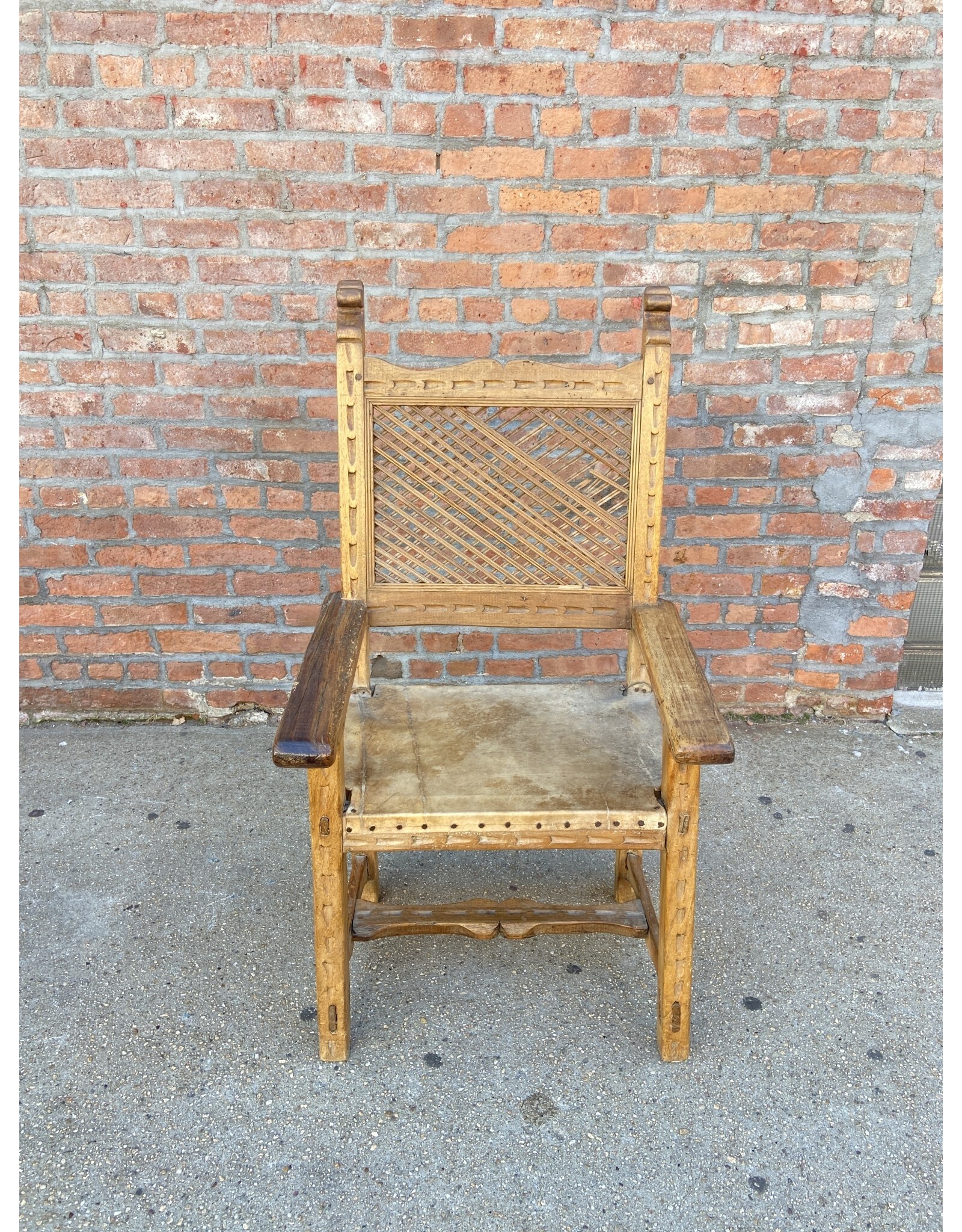 Oak Wood Arm Chairs Remix Market NYC