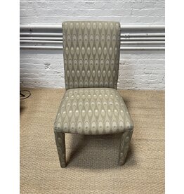 Taupeish Grey Completely Upholstered Side Dining Chairs