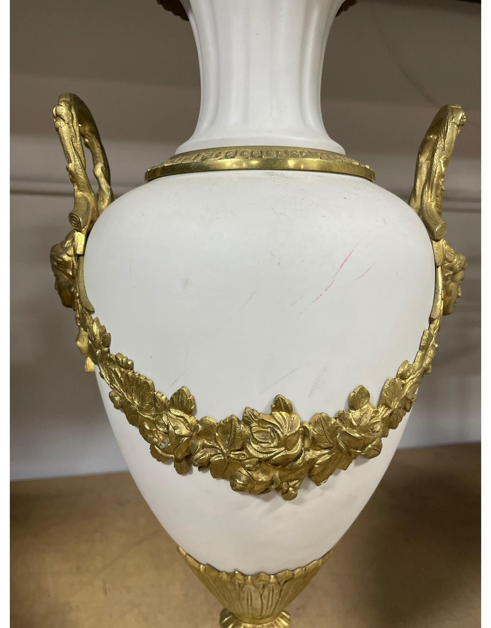 Neoclassical Style Table Lamp (no shade)