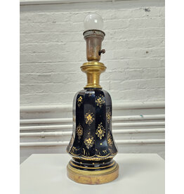 Vintage Black and Gold Table Lamp