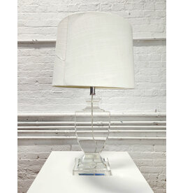 Trident Home Cut Glass Base Table Lamp