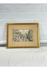 17th Century - Coppl, Framed Engraving