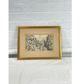 17th Century - Coppl, Framed Engraving