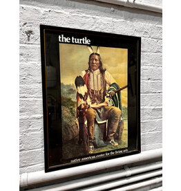 Framed Native American Center for the Living Arts poster