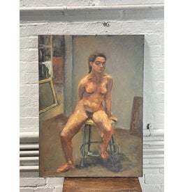 Nude Study, oil on canvas