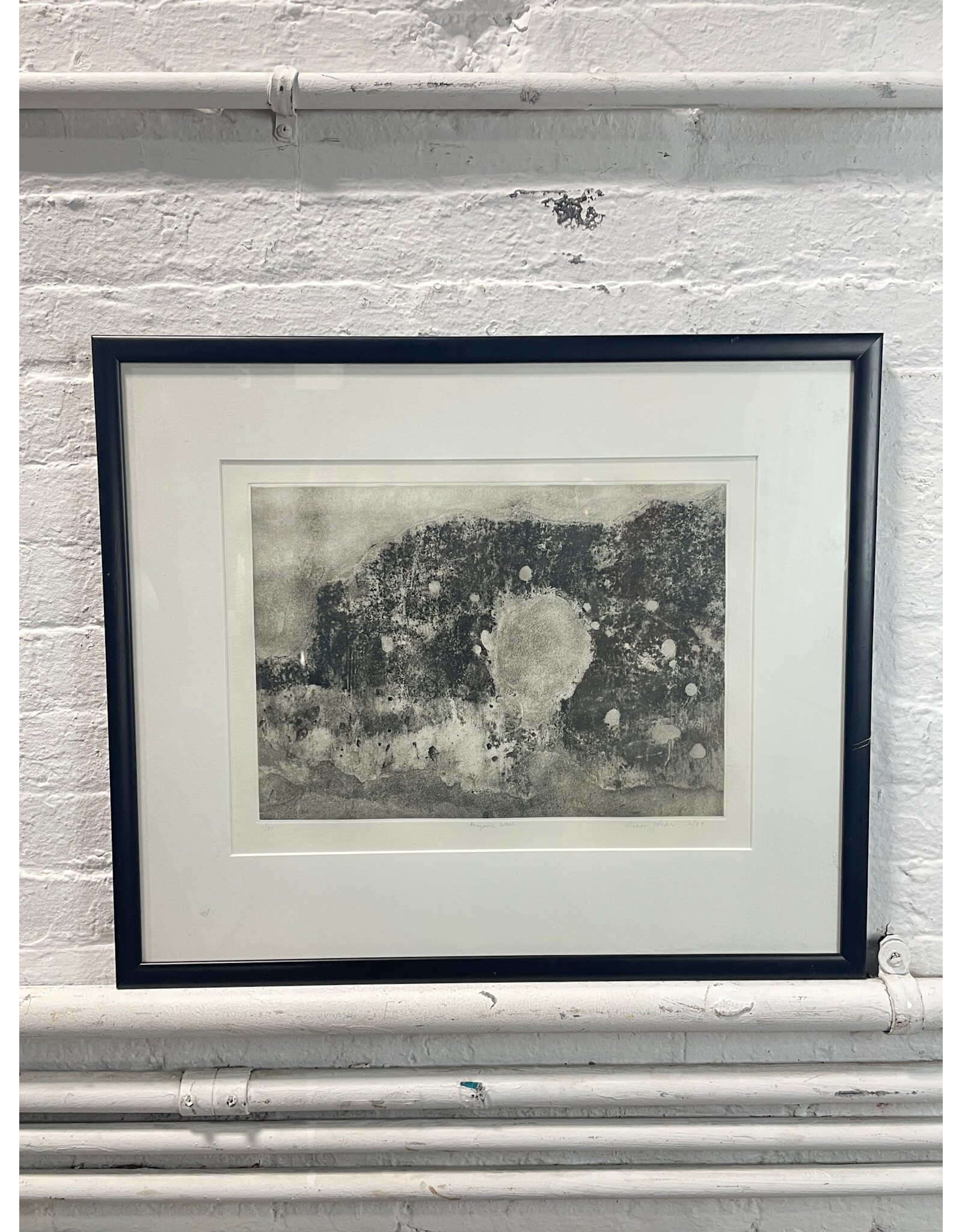 Arizona Wall, framed print, sgnd Lillian Farber 1/30