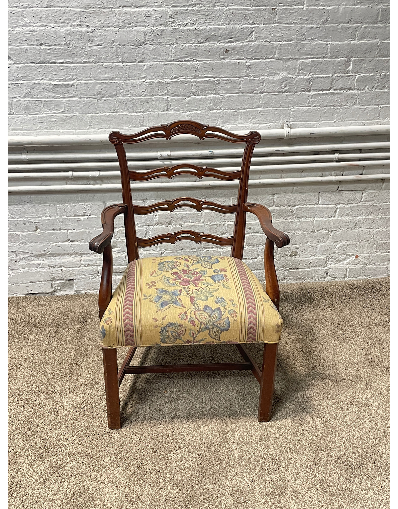 Chippendale Style Mahogany Dining ArmChair