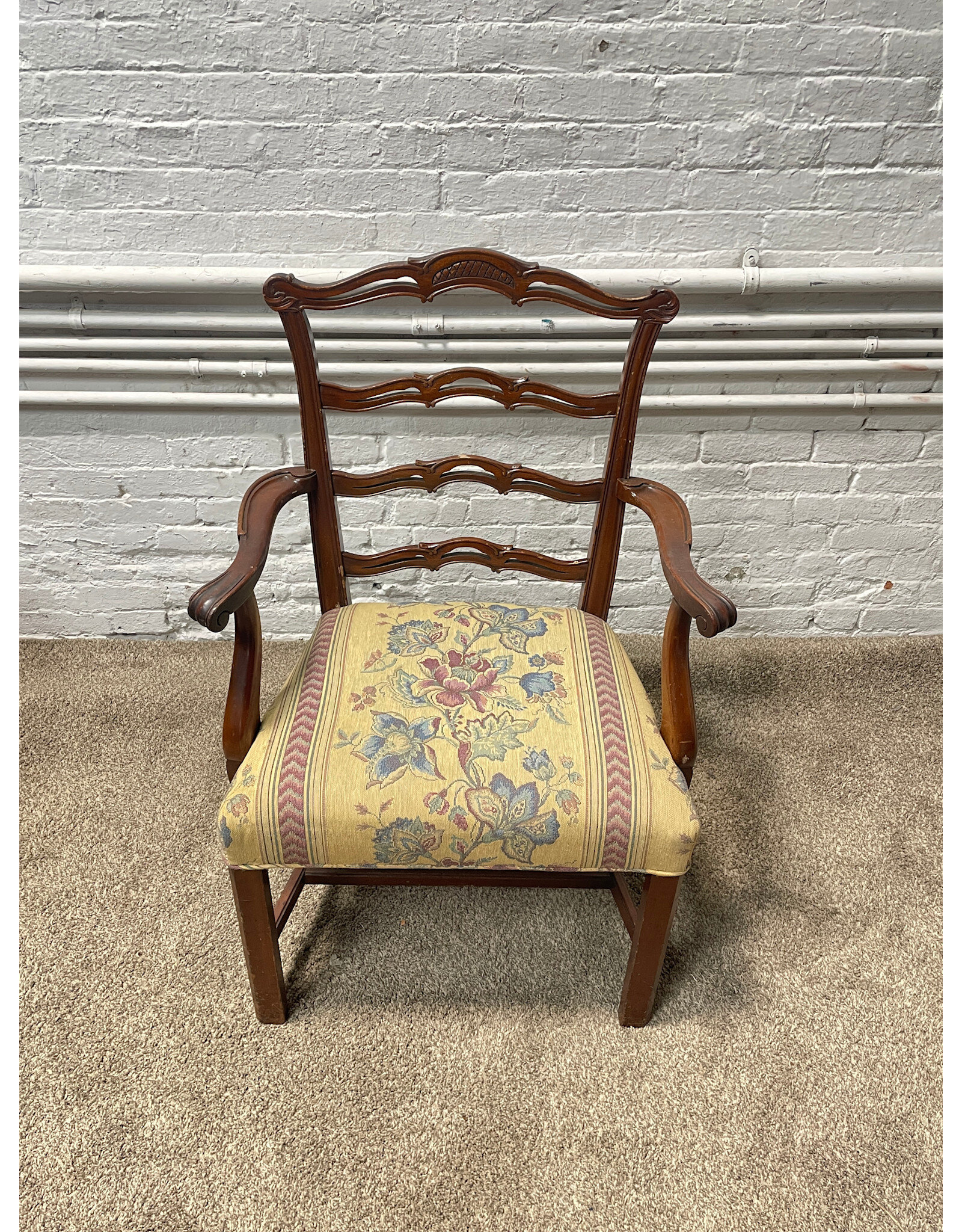 Chippendale Style Mahogany Dining ArmChair