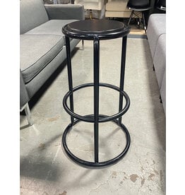 Black Round Counter Stool