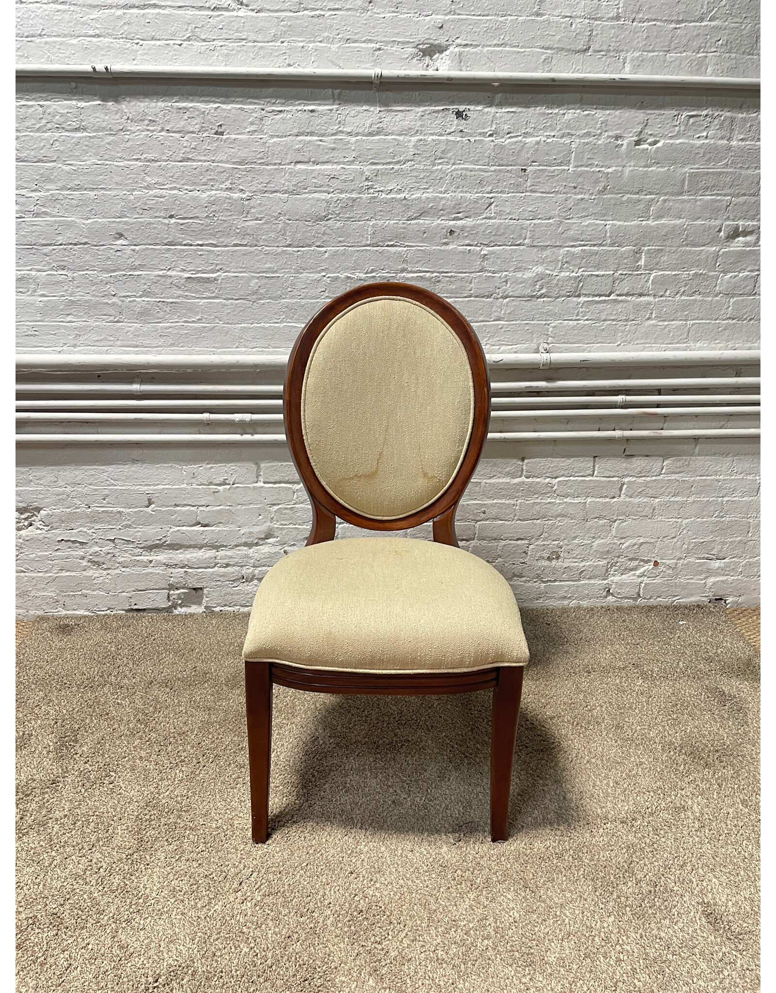 Neo Classical Oval Back Dining Chair