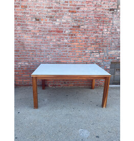 White Top Wooden Dining Table/ Desk