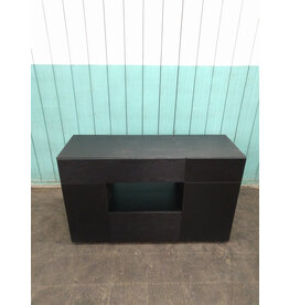 Furniture of America Vassalbor Contemporary Black Sideboard