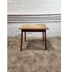Vintage Primitive Pine Side Table