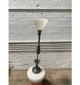 Brass Torchiere Table Lamp