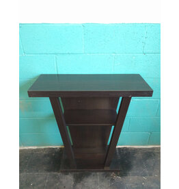 Evanna Cappuccino Entryway Console Table