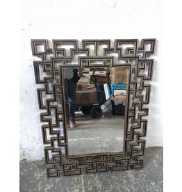 Bombay Criss Cross Beveled Wall Mirro