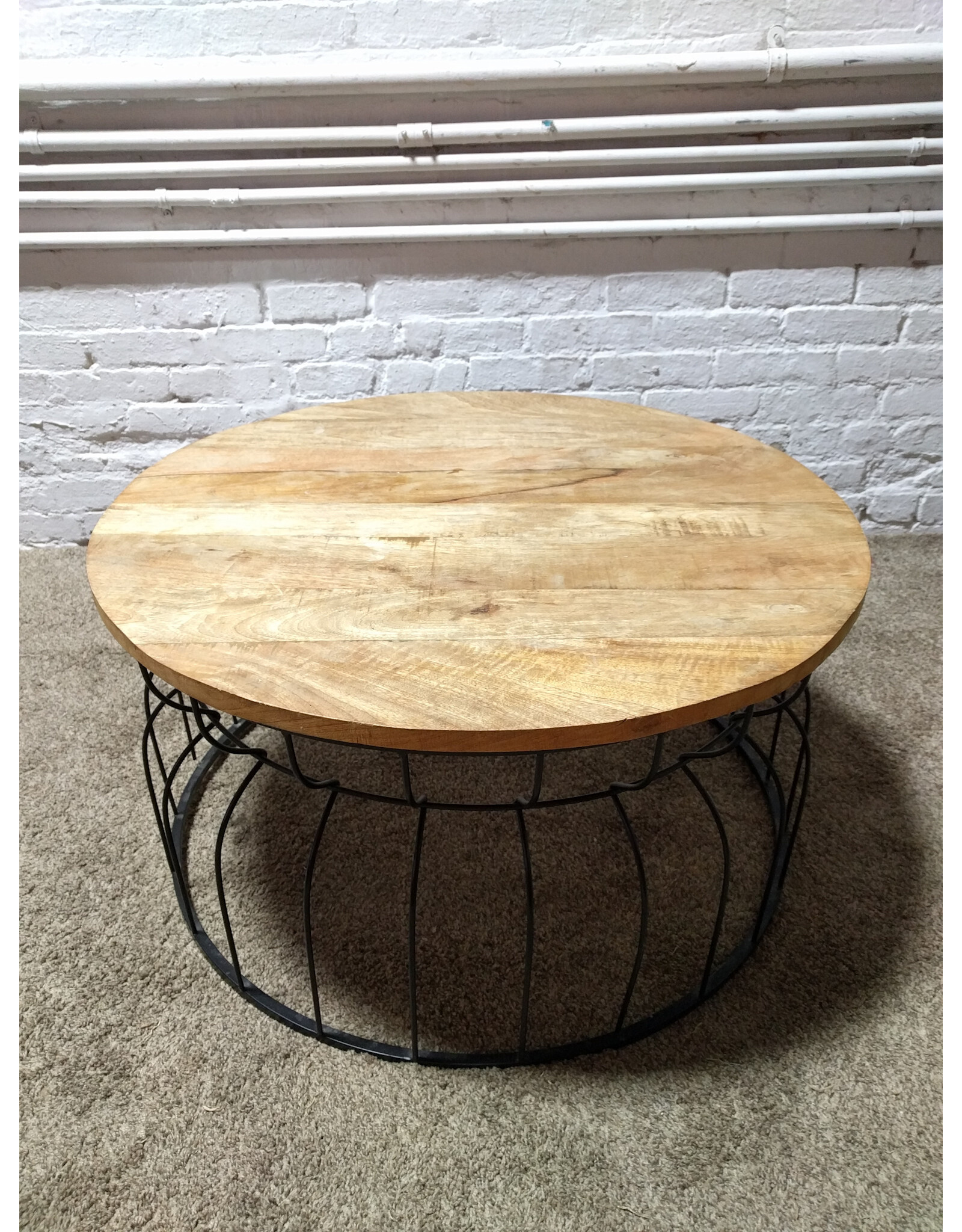 Industrial Wire Coffee Table