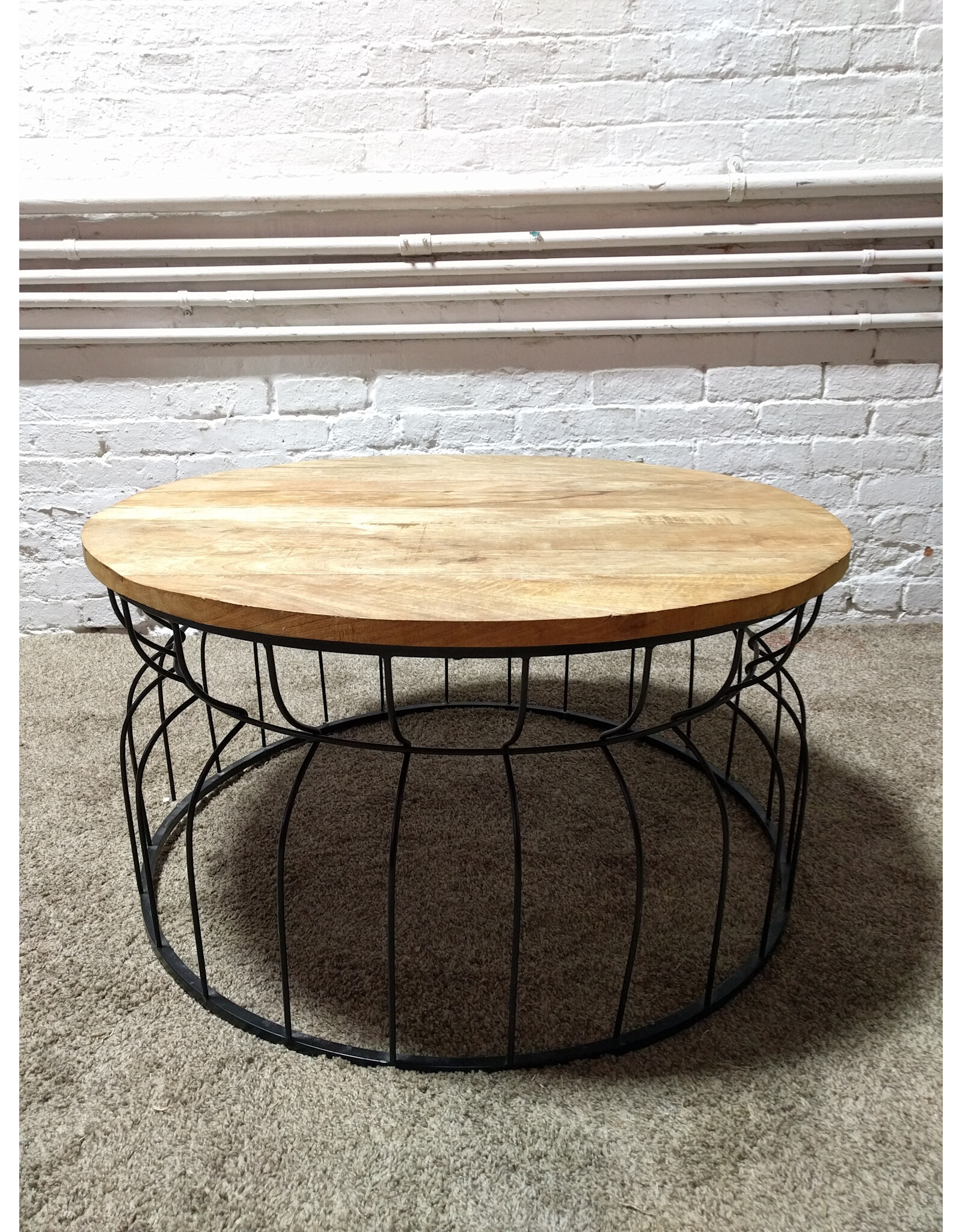Industrial Wire Coffee Table