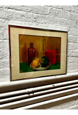Table Top Still Life, framed oil on canvas