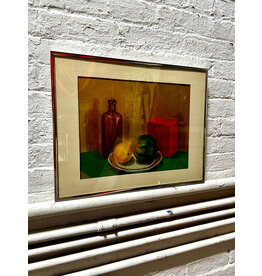 Table Top Still Life, framed oil on canvas