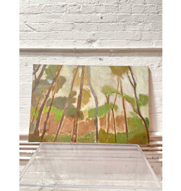 Amongst the Trees, Oil Painting on Canvas