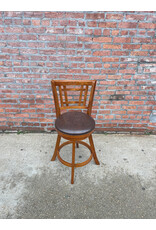 Hillsdale Furniture Fairfox Wood Swivel Stool