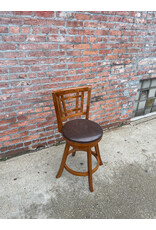 Hillsdale Furniture Fairfox Wood Swivel Stool
