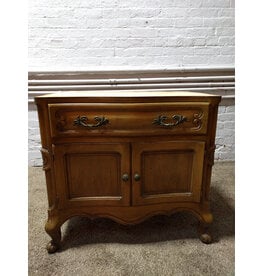Vintage Style 1-Drawer Nightstand