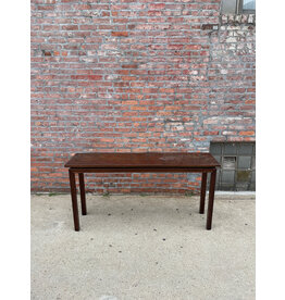 Mahogany Card Games Table
