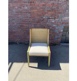 Christopher Knight Home Maurers Upholstered Dining Chairs - Cane and Wood