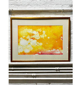 Mt. Sinai Sunset, framed print, sgnd Alexandra Gore 11.93