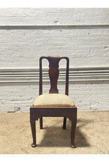 18th Century English Queen Anne Oak Side Chair