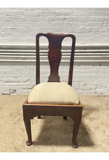 18th Century English Queen Anne Oak Side Chair