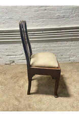 18th Century English Queen Anne Oak Side Chair