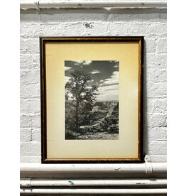 Caverns & Canyons, framed black and white photograph